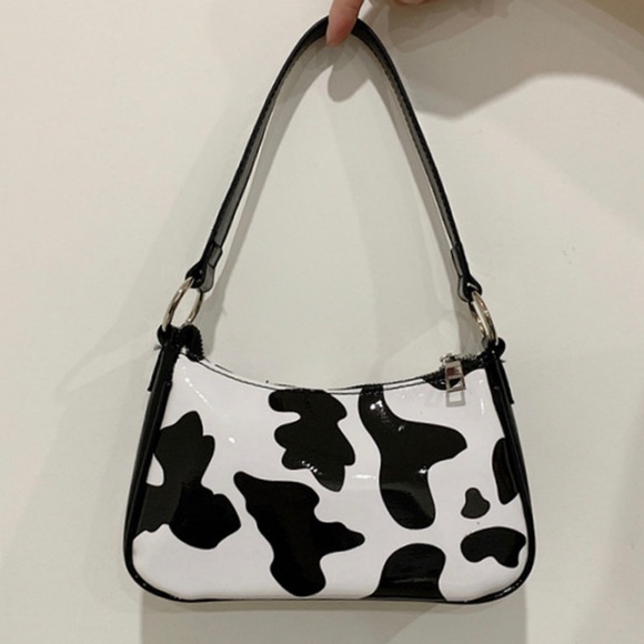 Handbags - Cow print mini purse